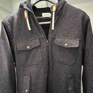 Taylor Stitch The Winslow Hooded Jacket - Wool Beach Cloth